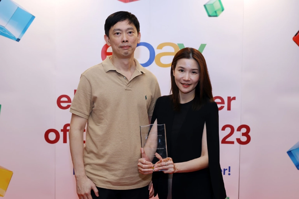 2 ผู้ประกอบการไทยคว้า รางวัลผู้ส่งออกแห่งปี eBay
