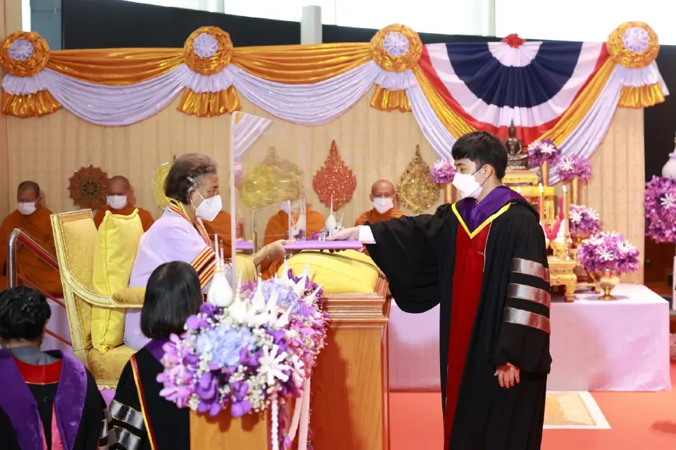 กรมสมเด็จพระเทพฯ พระราชทานปริญญาบัตรผู้สำเร็จการศึกษาสถาบันวิทยสิริเมธี 