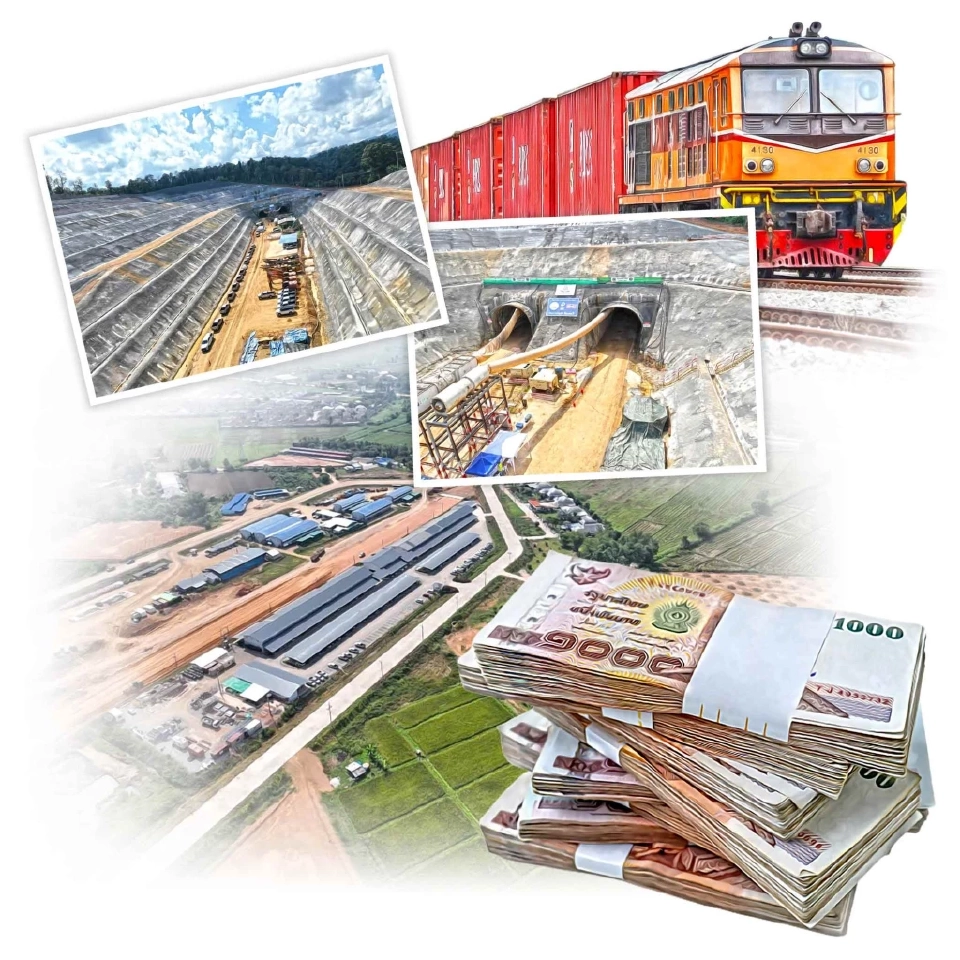 ลุยทางคู่ “เหนือ-อีสาน” 1.5 แสนล้าน เวนคืน 16,260 แปลง จบปี67