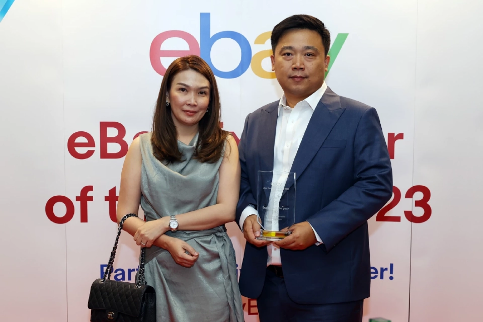 2 ผู้ประกอบการไทยคว้า รางวัลผู้ส่งออกแห่งปี eBay