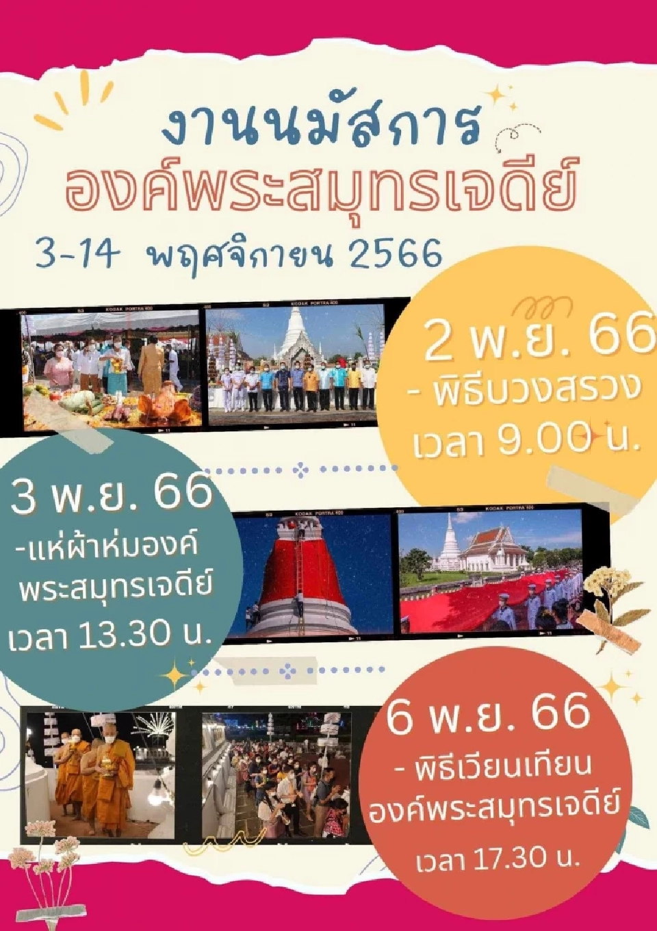 งานพระสมุทรเจดีย์ 2566