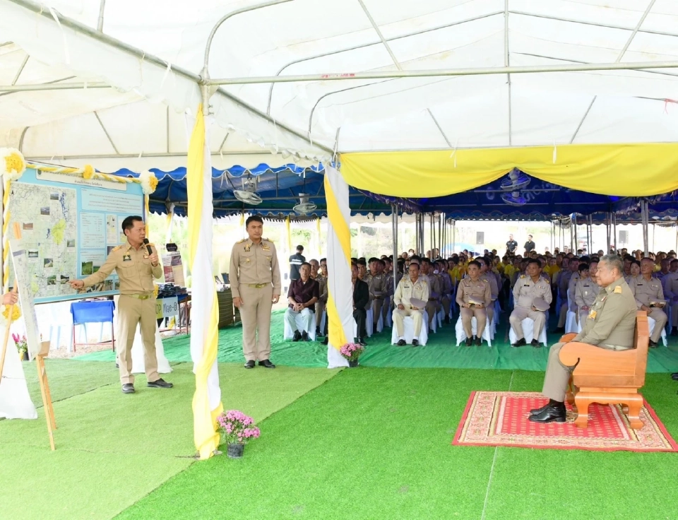 องคมนตรี ขับเคลื่อนโครงการอันเนื่องมาจากพระราชดำริในพื้นที่ จ.เชียงราย