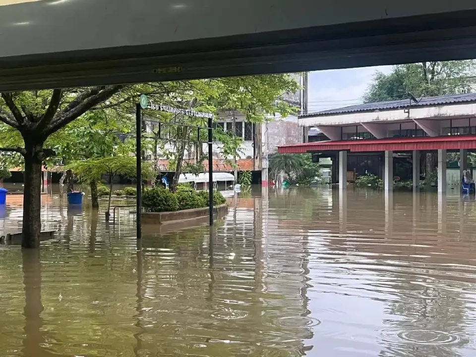 ยะลา ฝนตกหนัก ชป.ยะลา เร่งสูบน้ำช่วยเหลือแล้ว