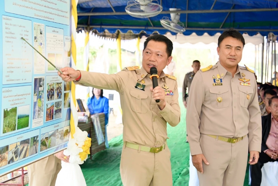 องคมนตรี ขับเคลื่อนโครงการอันเนื่องมาจากพระราชดำริในพื้นที่ จ.เชียงราย