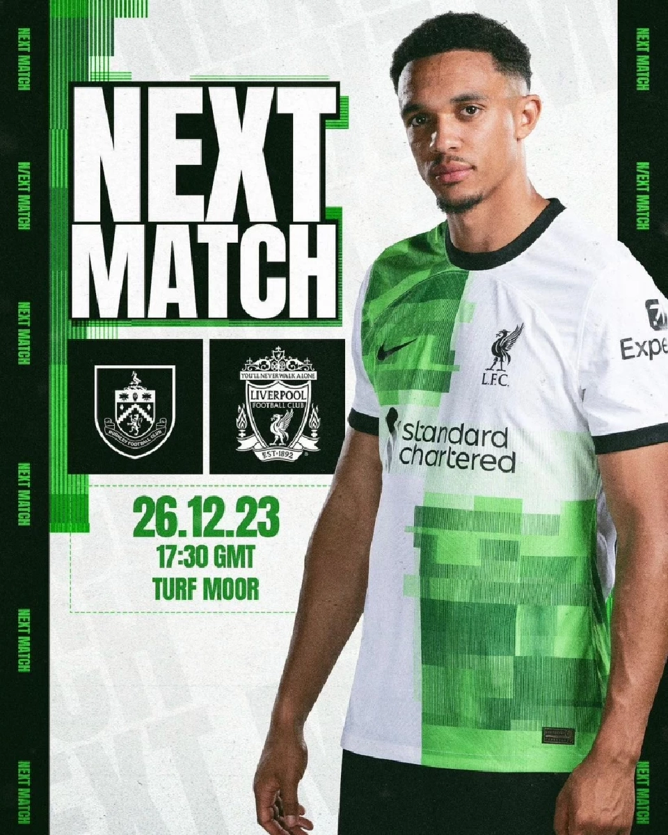 ถ่ายทอดสด เบิร์นลีย์ VS ลิเวอร์พูล ดูบอลสดศึกพรีเมียร์ลีกเกมบ็อกซิ่งเดย์คืนนี้ ช่องทรูวิชันส์