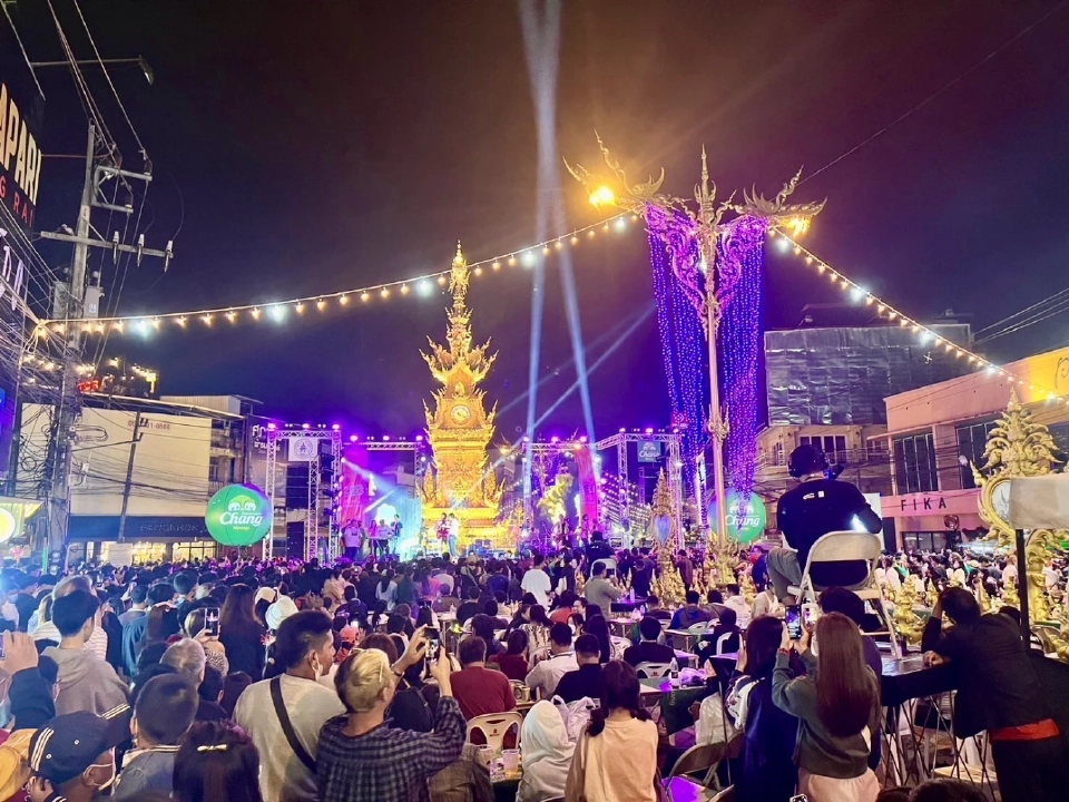 หยุดยาวรับปีใหม่ 2567 คนแห่เที่ยวเชียงราย  โกยรายได้ 600 ล้าน 