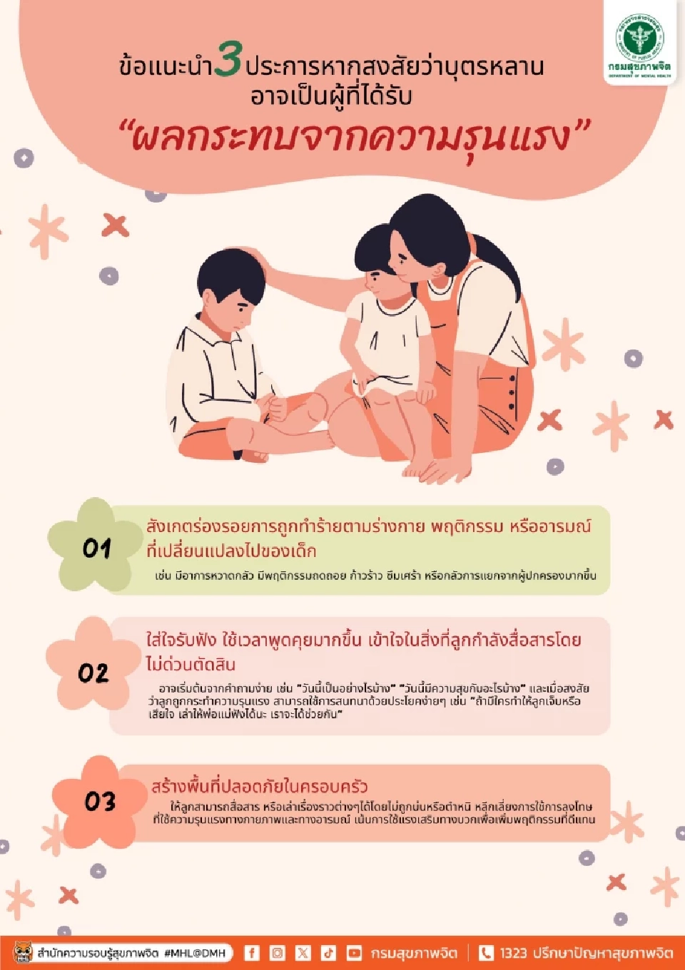 "หมอชลน่าน" ส่งทีม MCATT เยียวยาจิตใจต่อเนื่องเหตุนักเรียนแทงกัน