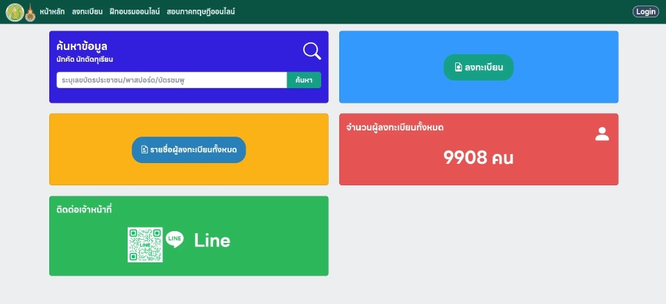 เว็บเดิม ลงทะเบียนนักคัดนักตัดทุเรียน ที่จังหวัดจันทบุรี เปิดให้ขึ้นทะเบียนปีที่ผ่านมา