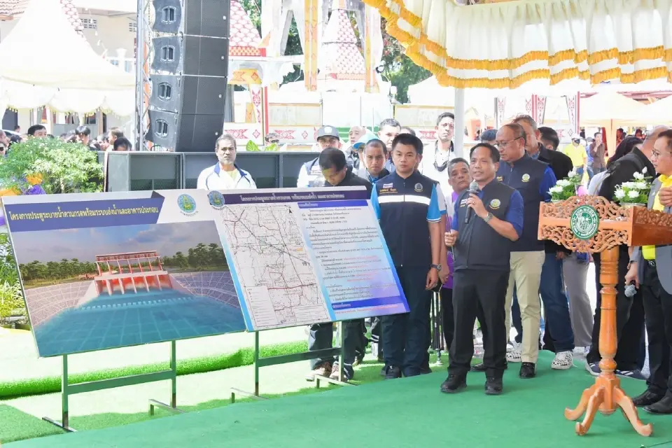 รมว.ธรรมนัส ลงพื้นที่คลายปัญหา ท่วม-แล้ง เมืองนครศรีธรรมราช