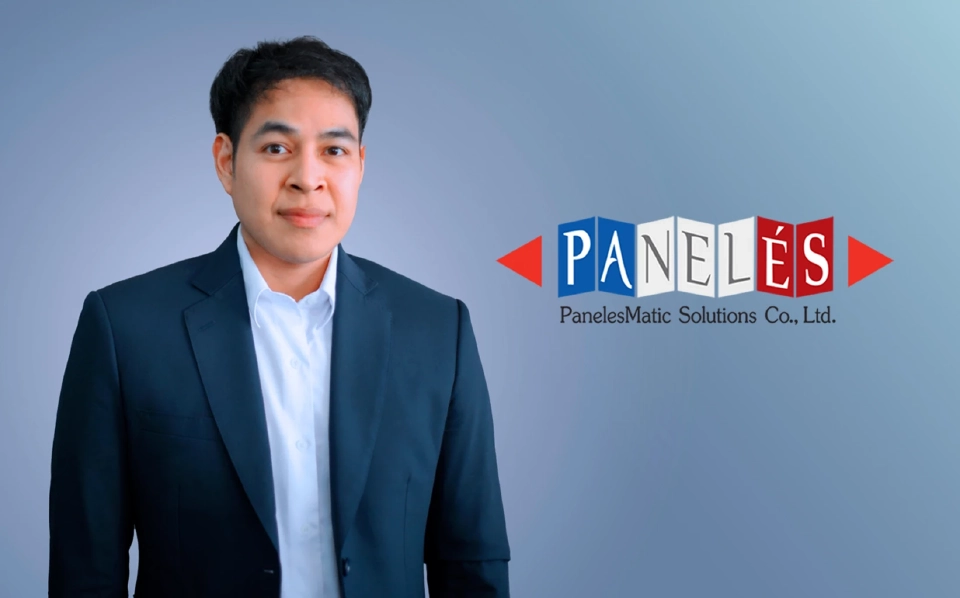 นายสมศักดิ์ พริกบุญจันทร์ ประธานเจ้าหน้าที่บริหารฝ่ายการเงิน บริษัท เพเนเล่ส์มาติก โซลูชั่นส์ จำกัด (มหาชน) 