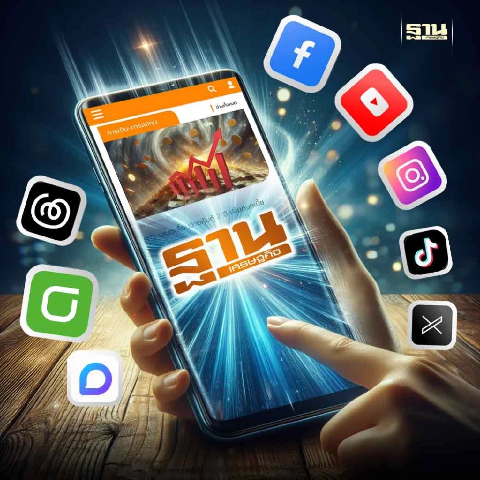 ช่องทางติดตามข่าว "ฐานเศรษฐกิจ" ทุกแพลตฟอร์มออนไลน์