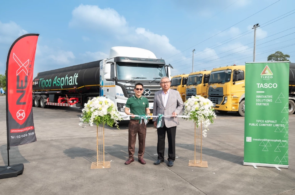 NEX ใช้รถหัวลากไฟฟ้า EV Tractor 423 kWh ชูระบบขนส่ง Green Logistics