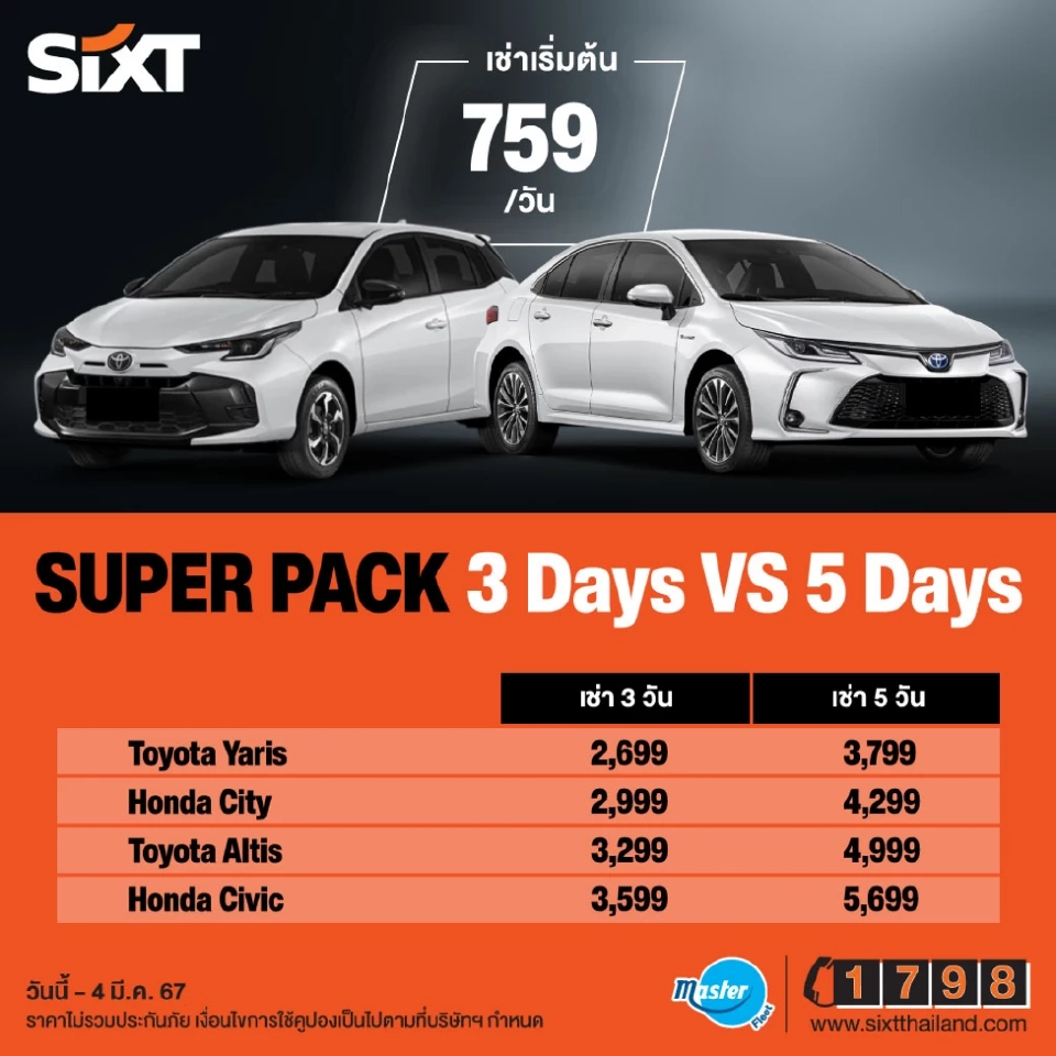 งานไทยเที่ยวไทย เริ่ม 29 ก.พ. -3 มี.ค.เช็คโปรโมชัน กิจกรรมไฮไลต์ที่นี่