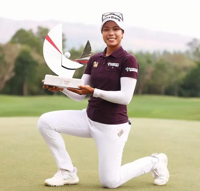  แพตตี้ ปภังกร คว้าแชมป์ Honda LPGA Thailand 2024