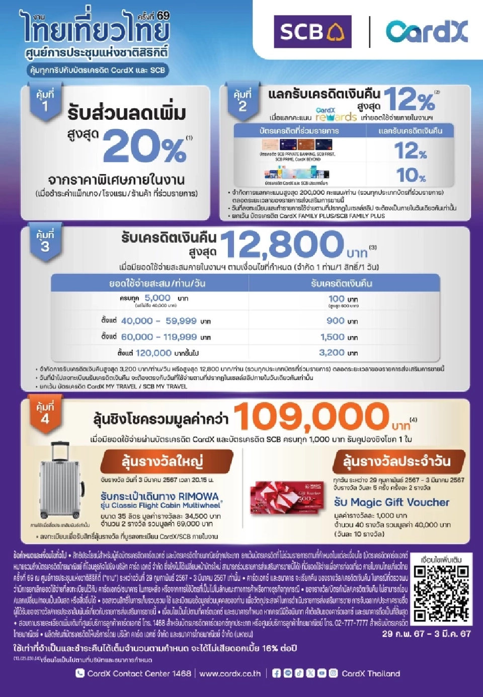 งานไทยเที่ยวไทย เริ่ม 29 ก.พ. -3 มี.ค.เช็คโปรโมชัน กิจกรรมไฮไลต์ที่นี่