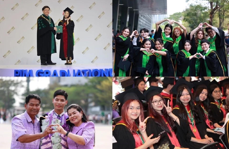 สถาบันการจัดการปัญญาภิวัฒน์ “ใจฟู รับปริญญารุ่น 13 ฉลองความสำเร็จ”