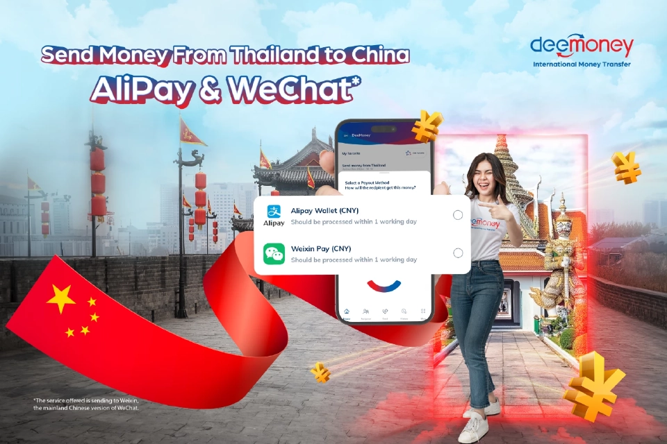 ท่องเที่ยว-ร้านอาหารโตแรง DeeMoney จับมือ Alipay- WeChat รับลูกค้าจีน