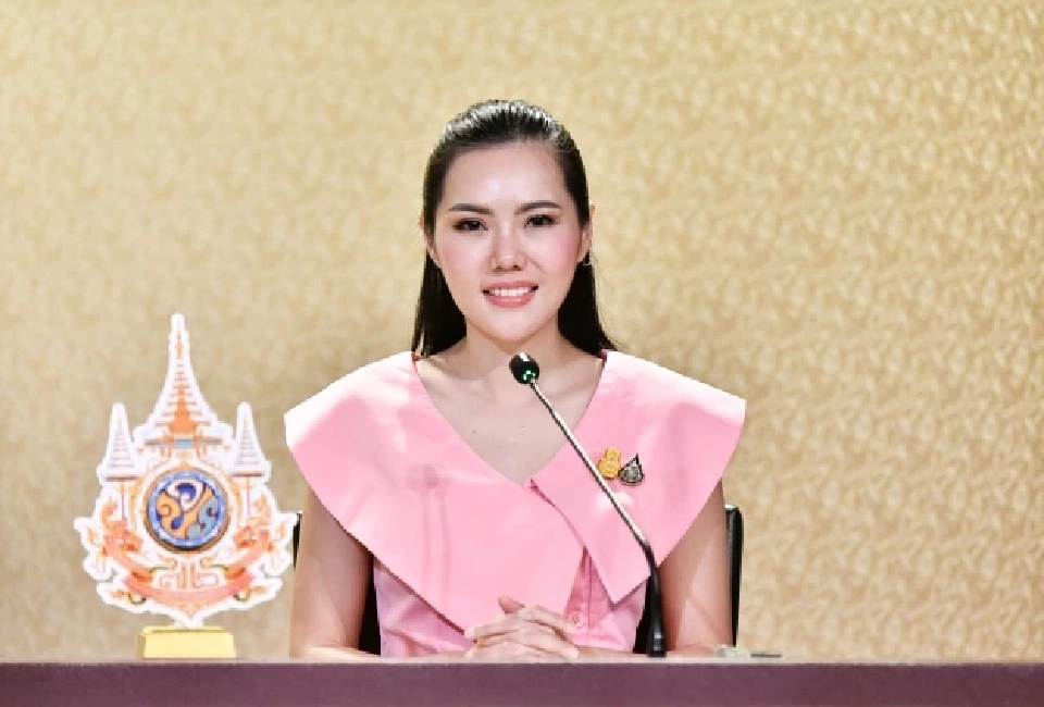 น.ส.เกณิกา อุ่นจิตร์ รองโฆษกประจำสำนักนายกรัฐมนตรี 