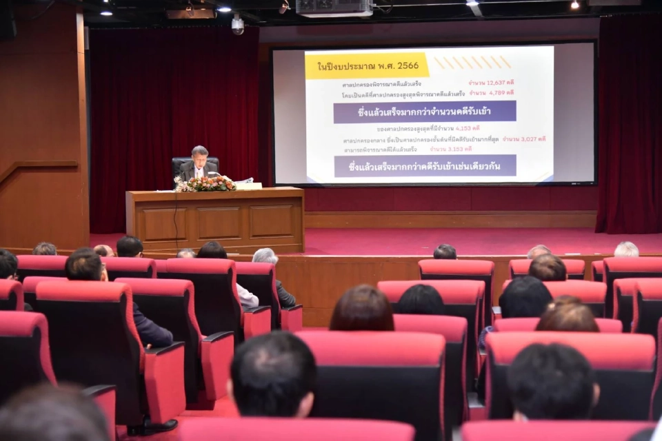 ศาลปกครอง ครบ 23 ปี "มหาดไทย" แชมป์ถูกฟ้องสูงสุด 4.5 หมื่นคดี