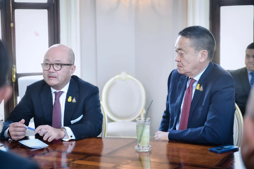 นายกฯ ถก "ประธานฯกสิกรไทย" จับมือโรดโชว์ดึงนักลงทุนต่างชาติ