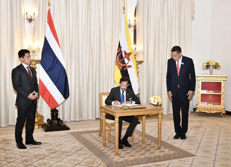 ไทย-บรูไนฯ ประกาศร่วมมือการค้า ดึงลงทุนอาหาร ปิโตรเคมี