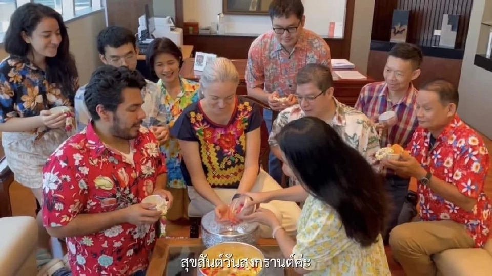 สถานทูต 35 แห่งร่วมอวยพรเทศกาลสงกรานต์ประเทศไทย 2567