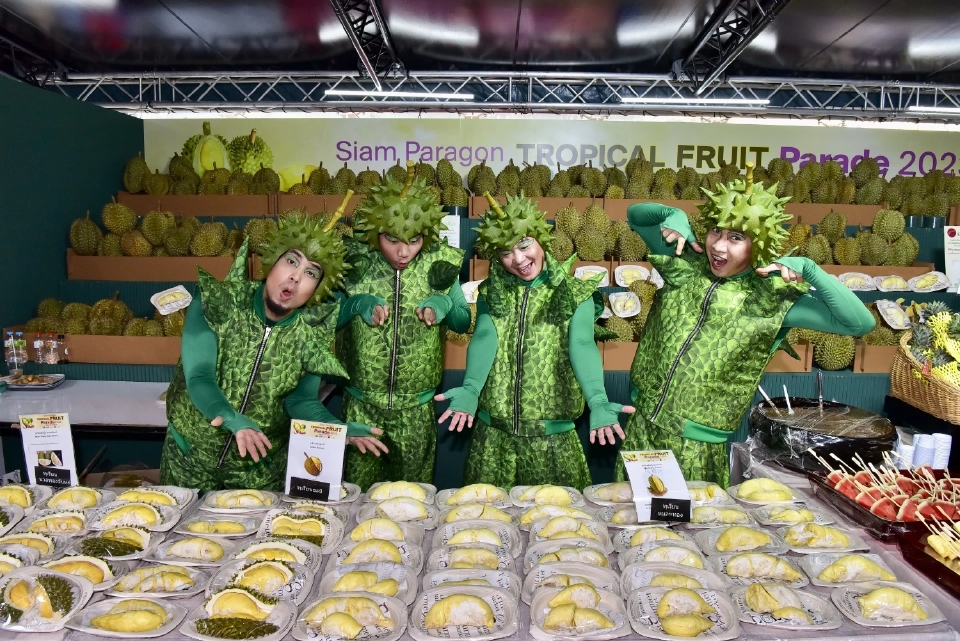 สยามพารากอน จัดเต็มบุฟเฟ่ต์ทุเรียนหลากหลายสายพันธุ์