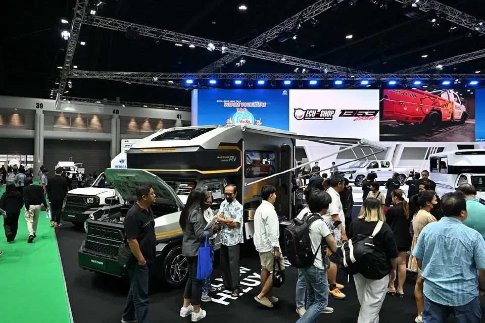 บรรยากาศภายในงาน MOTORSHOW 2024 