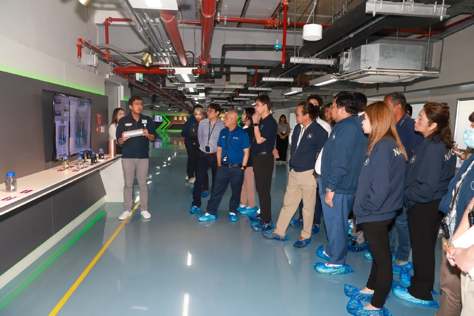 ผู้บริหารสื่อเครือเนชั่นเยี่ยมชมโรงงานบริษัท อมิตา เทคโนโลยี (ประเทศไทย) จำกัด