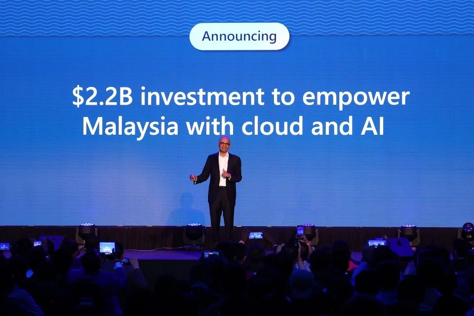 "ไมโครซอฟท์" ประกาศทุ่ม 2.2 พันล้านดอลลาร์ลงทุน Cloud-AI ในมาเลเซีย