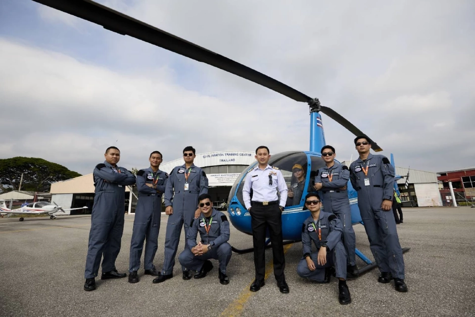 "มนพร" ปลุกศูนย์ฝึกการบิน-จัดหาเฮลิคอปเตอร์ 470 ล้าน รับตลาดนักบิน