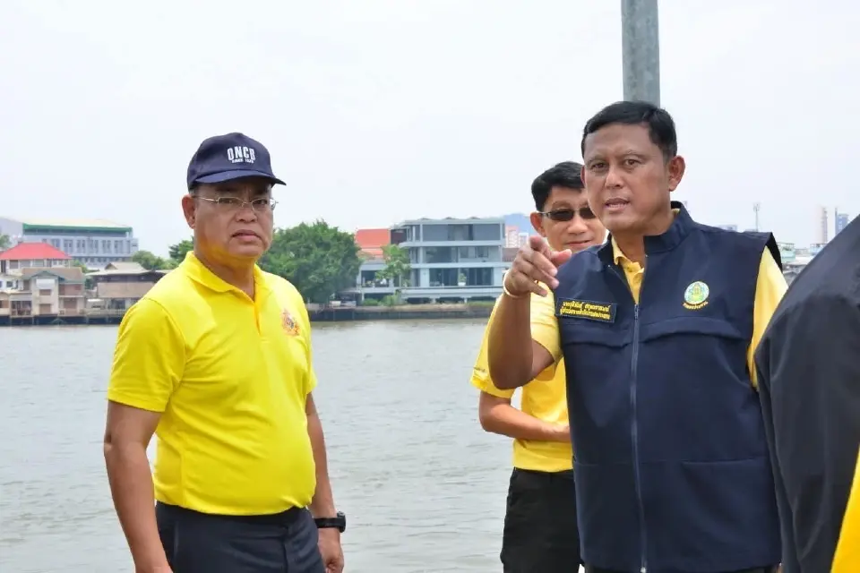"ธรรมนัส" สั่งด่วนเร่งซ่อมแซมพนังป้องกันตลิ่งแม่น้ำเจ้าพระยา