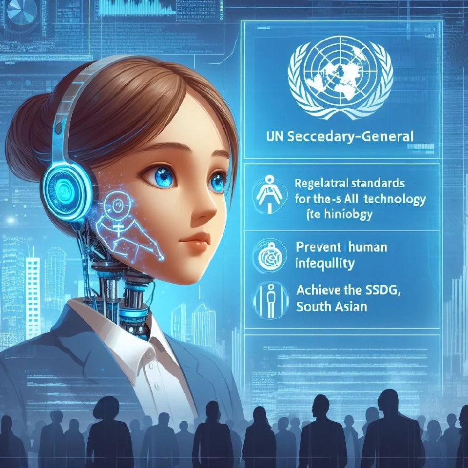 ยูเอ็น ส่งสัญญาณ “กำกับดูแลเทคโนโลยี AI” เสนอในที่ประชุม UN ก.ย.นี้