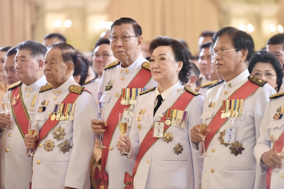 รัฐบาลจัดงานสโมสรสันนิบาต เฉลิมพระเกียรติในหลวง วันฉัตรมงคล