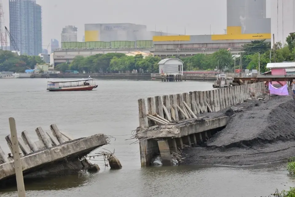 "ธรรมนัส" สั่งด่วนเร่งซ่อมแซมพนังป้องกันตลิ่งแม่น้ำเจ้าพระยา