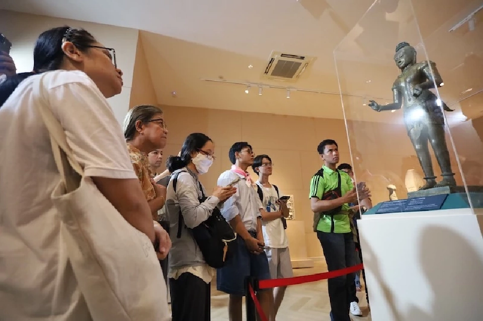 โกลเด้นบอย เปิดให้เข้าชมที่พิพิธภัณฑสถานแห่งชาติ วันพุธ - วันอาทิตย์ 