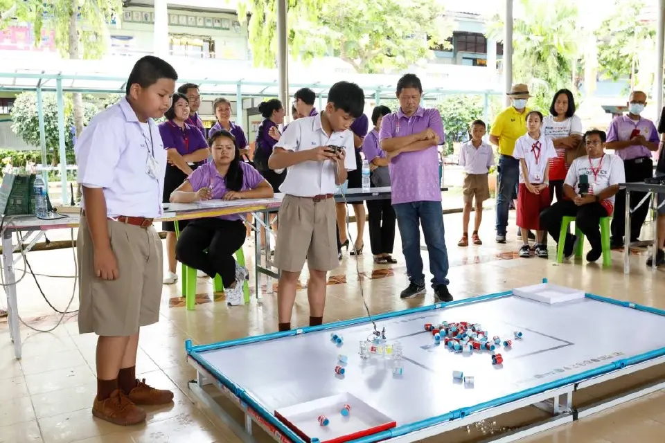 CP-Meiji จัดแข่งขัน Robotics Grand Championship 2024