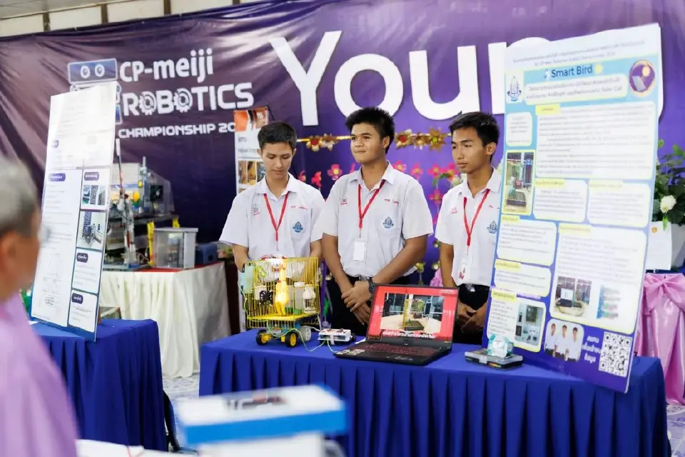 CP-Meiji จัดแข่งขัน Robotics Grand Championship 2024
