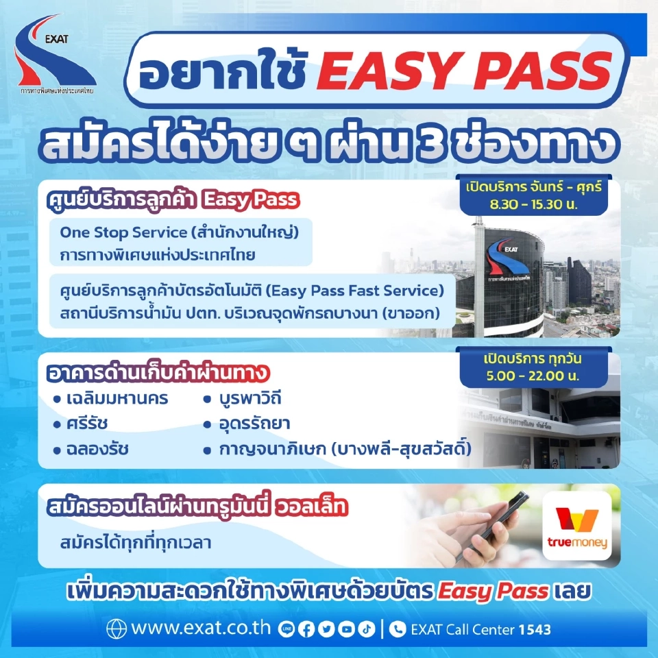 การทางพิเศษ Easy Pass