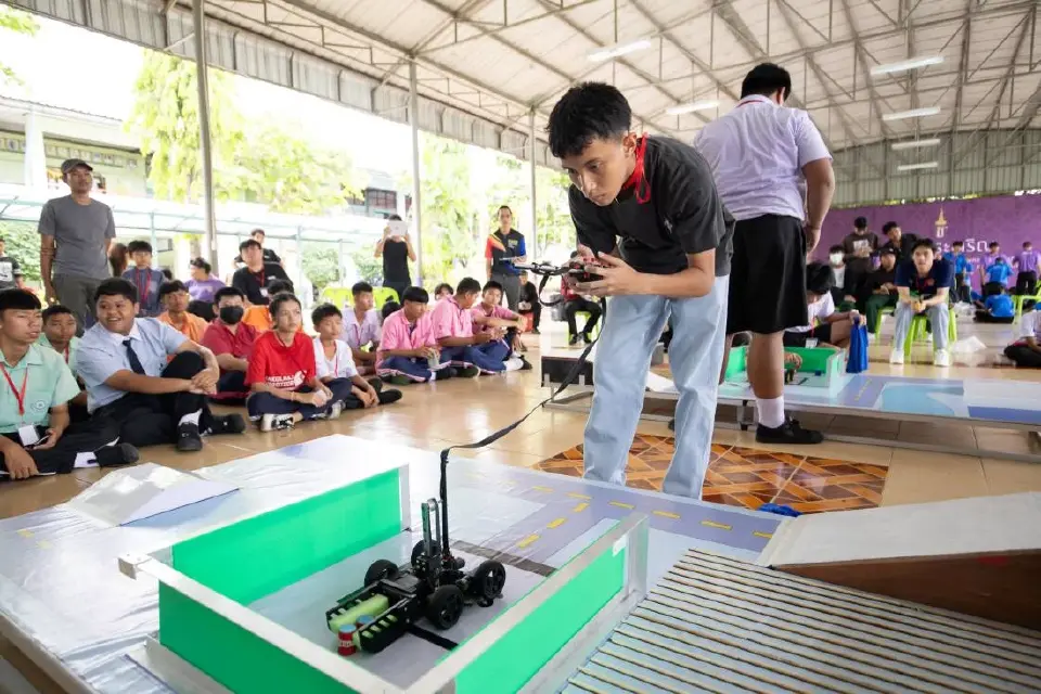 CP-Meiji จัดแข่งขัน Robotics Grand Championship 2024