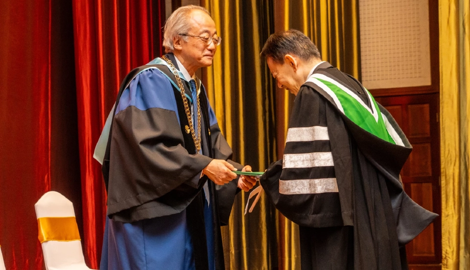 ADB President Masatsugu Asakawa Awarded AIT Honorary Doctorate