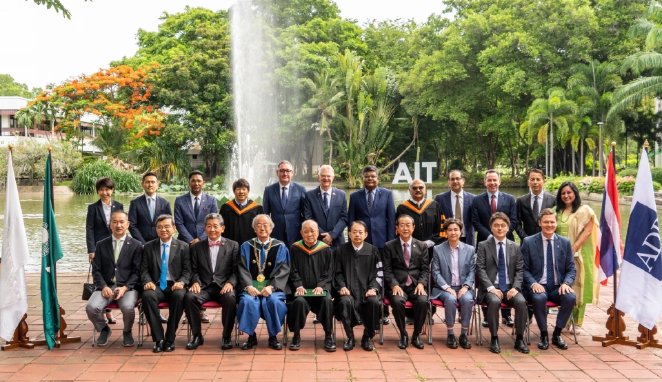 ADB President Masatsugu Asakawa Awarded AIT Honorary Doctorate