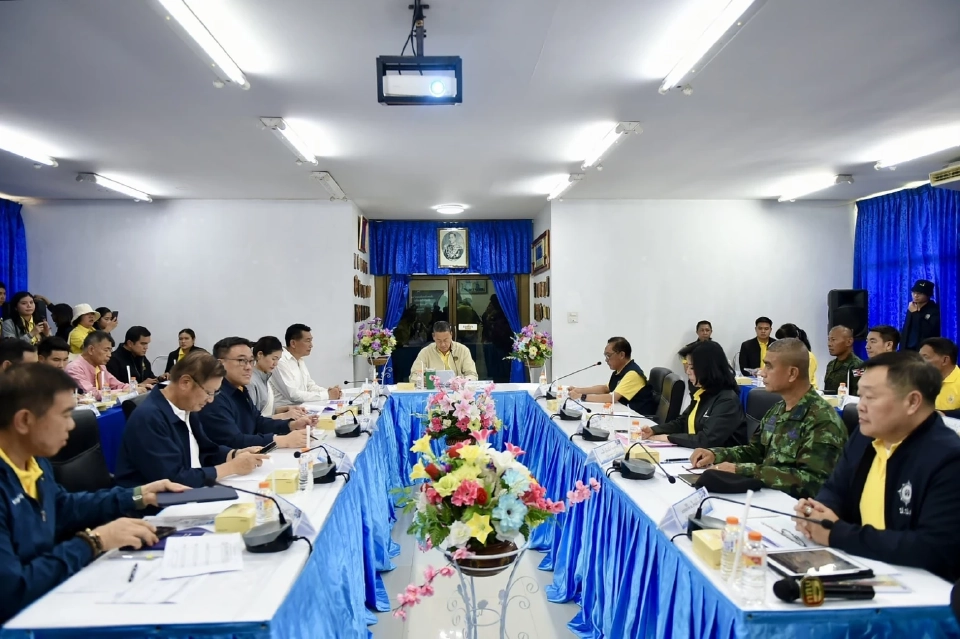 นายกรัฐมนตรี เป็นประธานการประชุมหารือ แผนพัฒนาจังหวัดเชียงราย