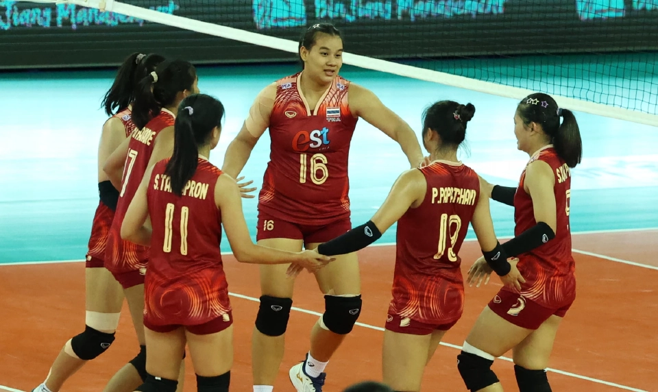 ถ่ายทอดสดวอลเลย์บอลหญิงวันนี้ ไทย พบ เกาหลีใต้ ชิงที่ 3 AVC U20 ชิงแชมป์เอเชีย
