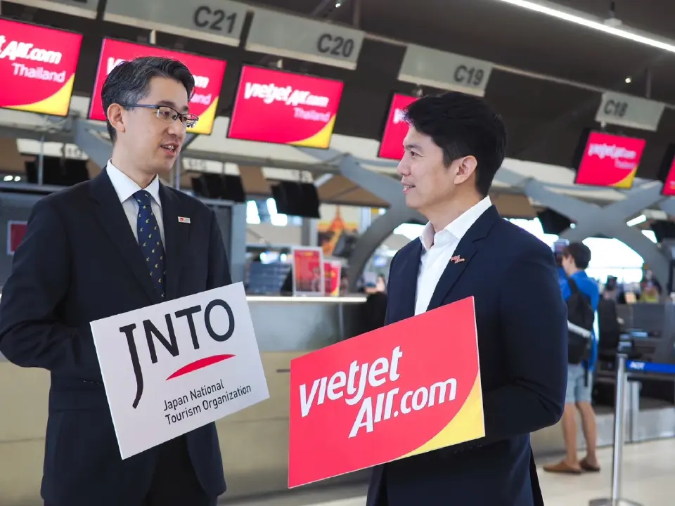 ไทยเวียตเจ็ท ผนึก  JNTO จัดแคมเปญส่วนลดเที่ยวบินสู่ญี่ปุ่น ก.ค.-ส.ค.นี้