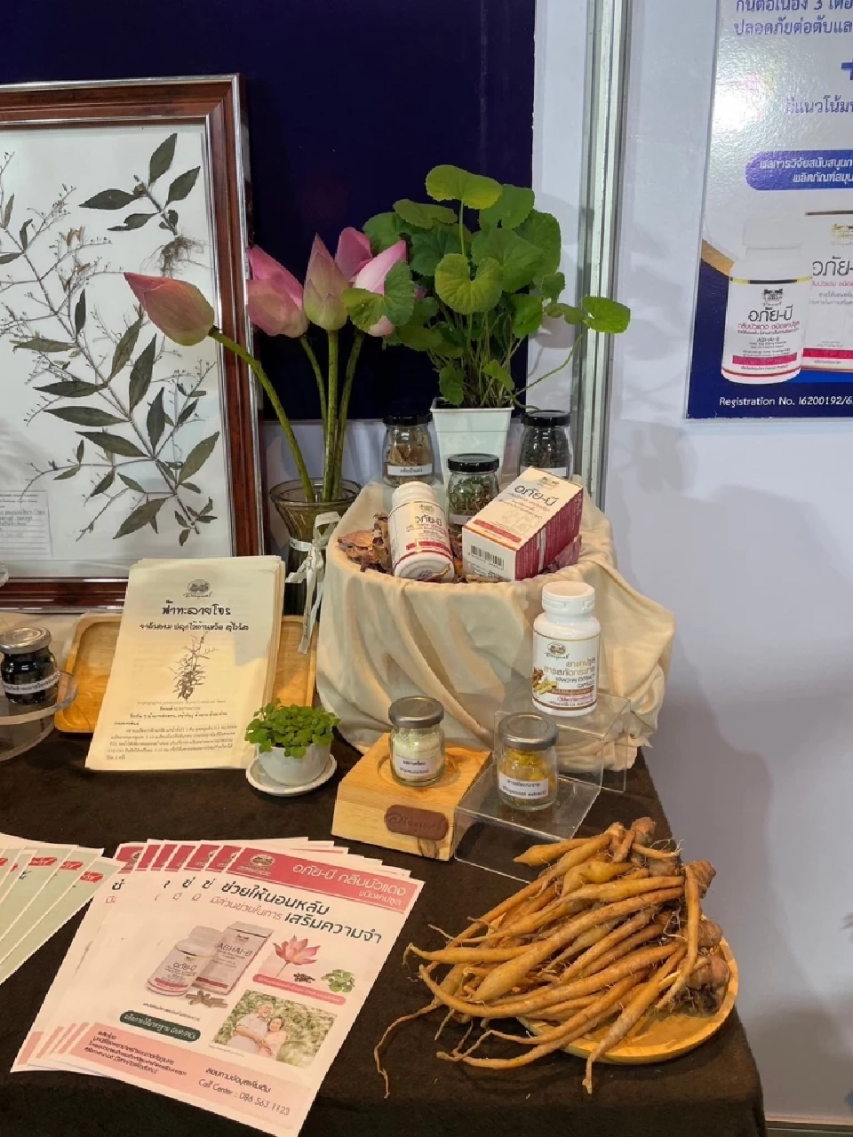 “อภัยภูเบศร”โชว์นวัตกรรมสมุนไพรไทยในงาน Thai FDA National Forum 2024