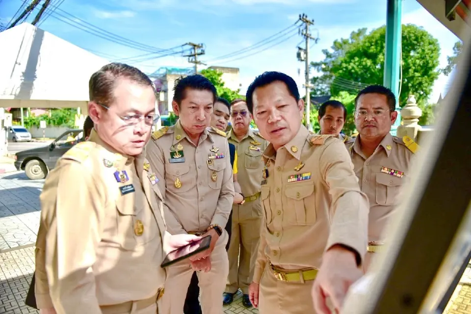 ราชเลขานุการในพระองค์ฯ ติดตามความก้าวหน้าการเตรียมความพร้อมรับอุทกภัย จังหวัดเพชรบุรี