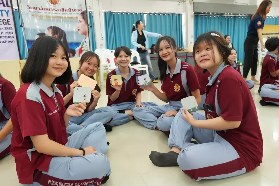 สสส. ปลุกวิทยาลัยการอาชีพป่าซาง รณรงค์เลิกบุหรี่ไฟฟ้า