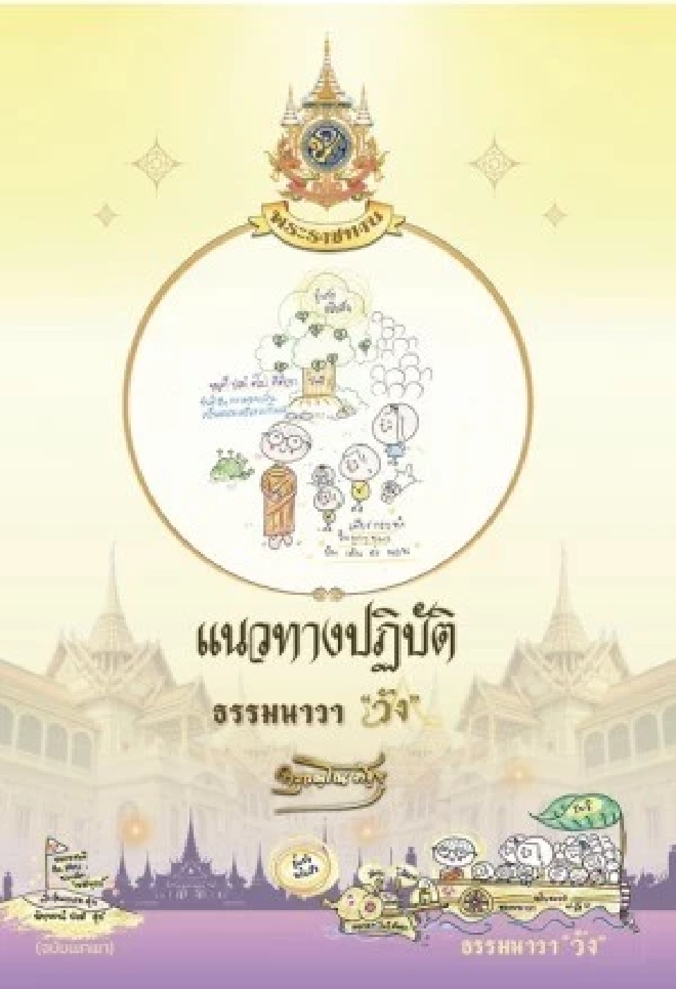 ในหลวง ทรงพระราชทานหนังสือธรรมะ ฉบับธรรมนาวา “วัง” แก่พสกนิกรชาวไทย