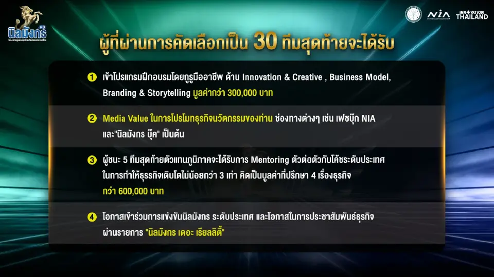 โครงการนิลมังกร รุ่นที่ 3 เปิดรับสมัครแล้ว! พาธุรกิจนวัตกรรมสู่ระดับโลก